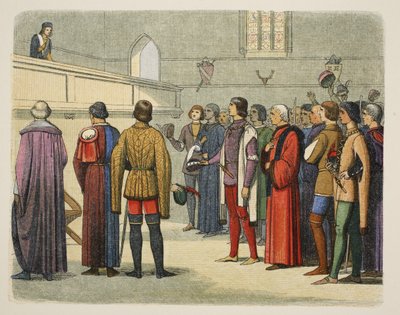 Richard eingeladen, die Krone zu übernehmen, 25. Juni 1483, aus 